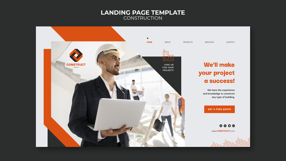 construction website