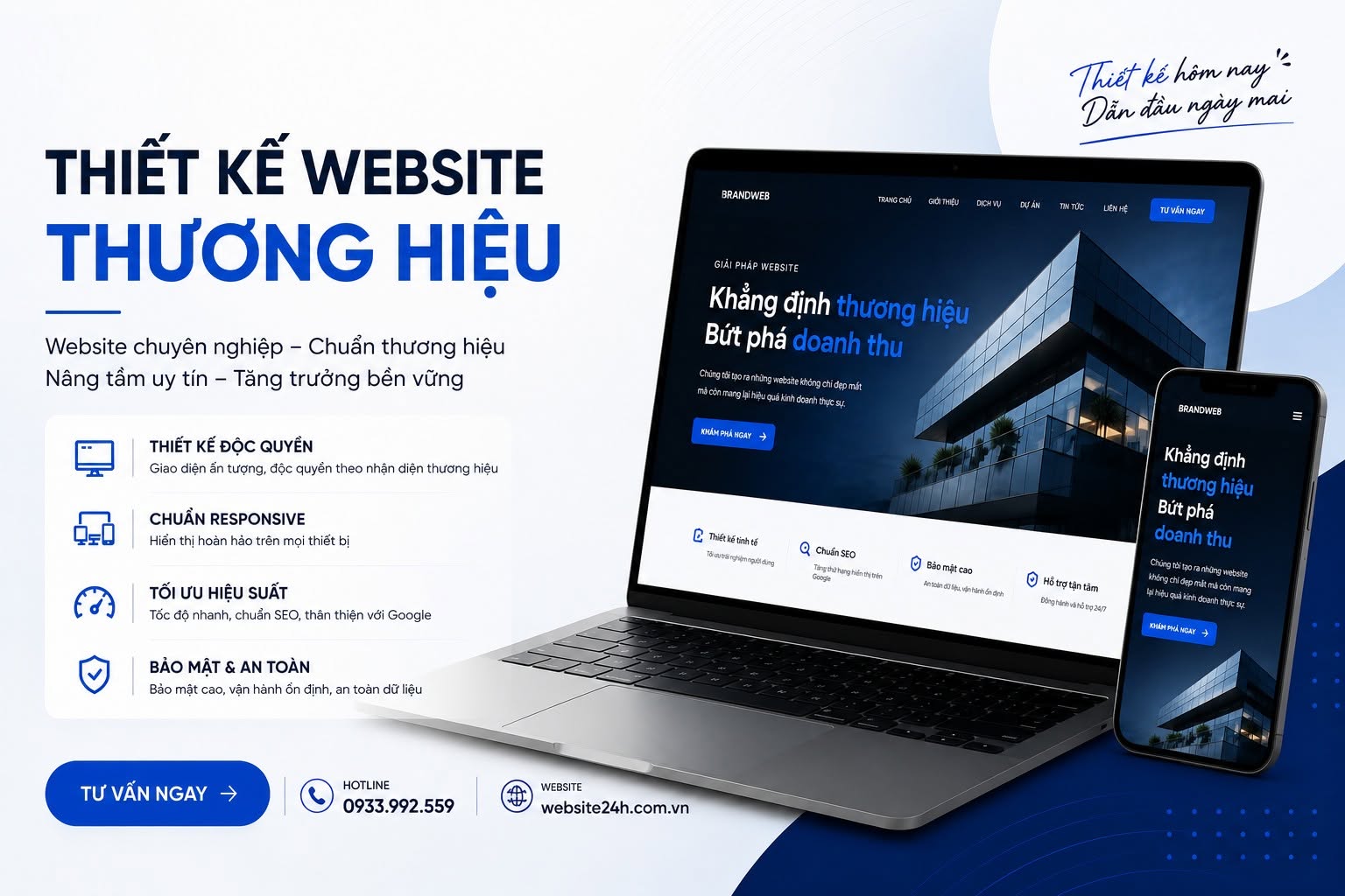 Thiết Kế Website Thương Hiệu Doanh Nghiệp - Xây Dựng Hình Ảnh Chuyên Nghiệp Trên Môi Trường Số
