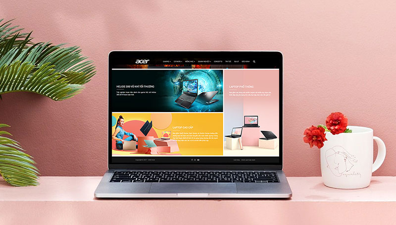 Thiết kế web bán máy tính – laptop chuyên nghiệp tại thành phố Hồ Chí Minh