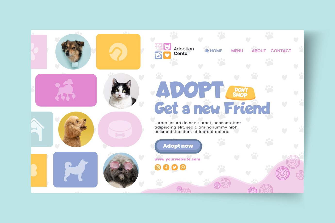 THIẾT KẾ WEBSITE PET SHOP – HƠN CẢ MUA BÁN, LÀ KẾT NỐI YÊU THƯƠNG