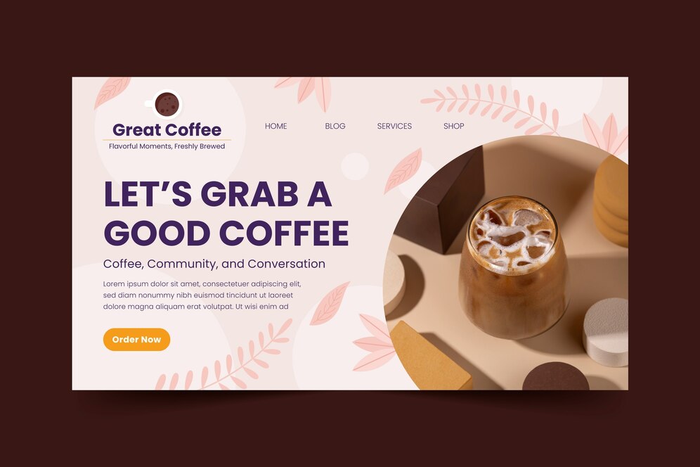 THIẾT KẾ WEBSITE CAFE – ĐỒ UỐNG: TẠO RA MỘT TRẢI NGHIỆM THƯƠNG HIỆU TOÀN DIỆN TRÊN KHÔNG GIAN SỐ