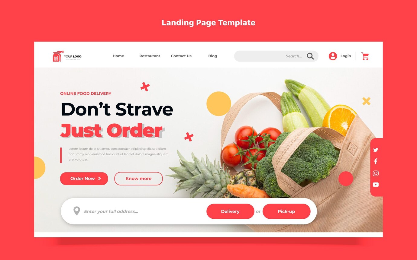 THIẾT KẾ WEBSITE THỰC PHẨM - GIẢI PHÁP KINH DOANH ONLINE HIỆU QUẢ