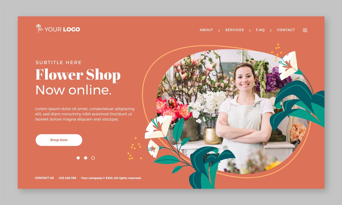 THIẾT KẾ WEBSITE SHOP HOA TƯƠI – GÓI TRỌN YÊU THƯƠNG TRÊN MỖI CLICK