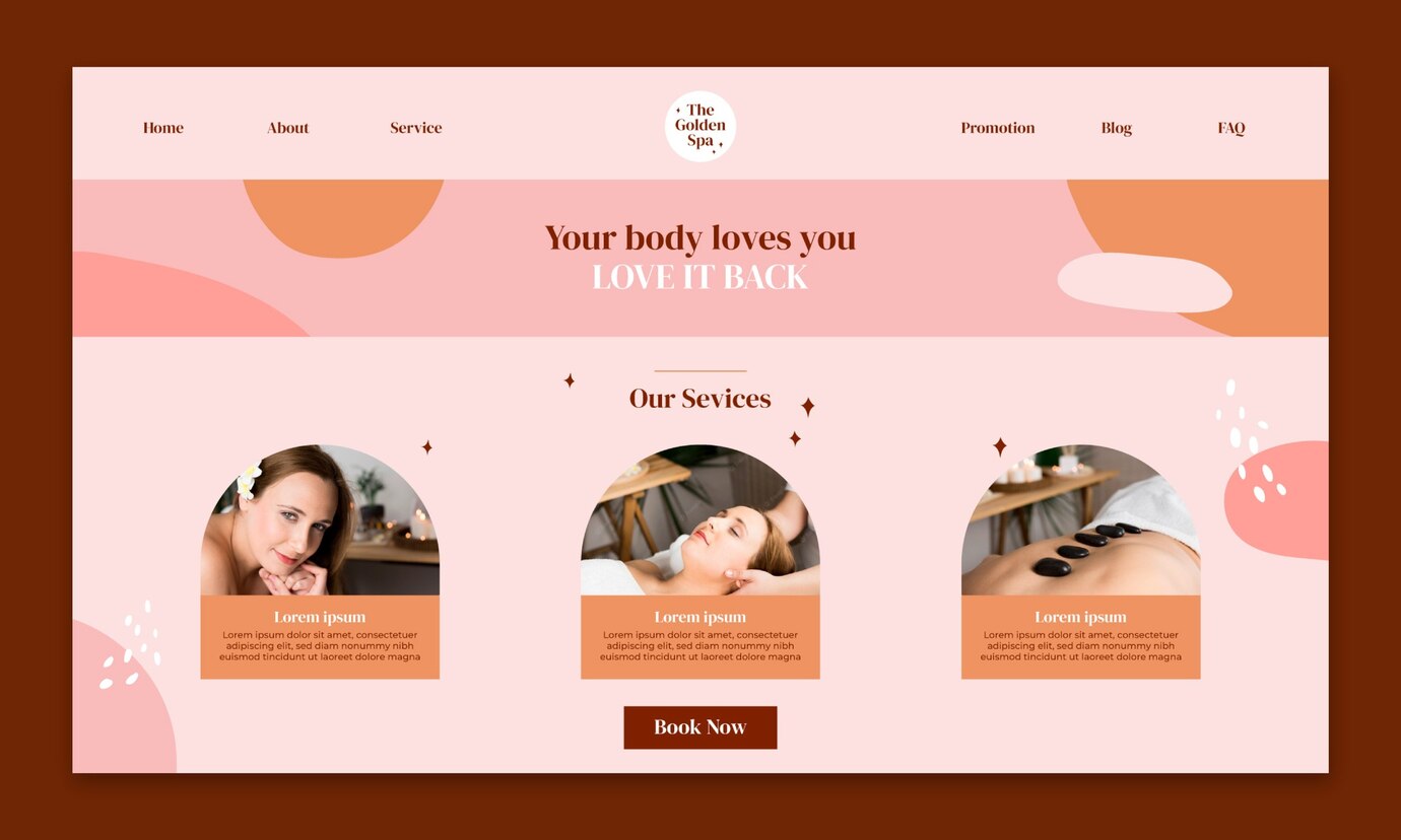 THIẾT KẾ WEBSITE SPA – CHÌA KHÓA ĐỂ CHUYỂN ĐỔI KHÁCH HÀNG ONLINE THÀNH DOANH THU THỰC TẾ