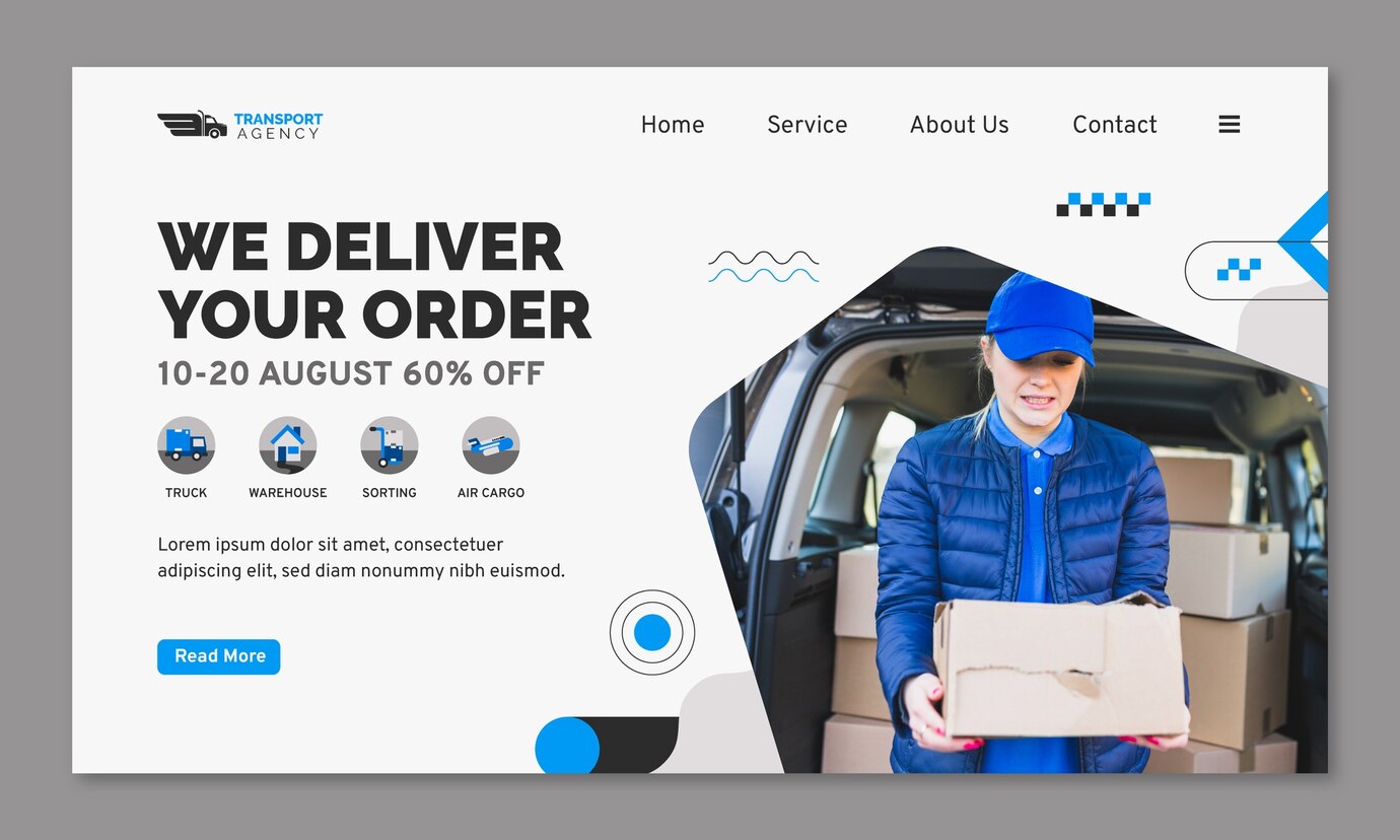 THIẾT KẾ WEBSITE VẬN TẢI – KHO BÃI: TỐI ƯU QUẢN LÝ, NÂNG TẦM DOANH NGHIỆP