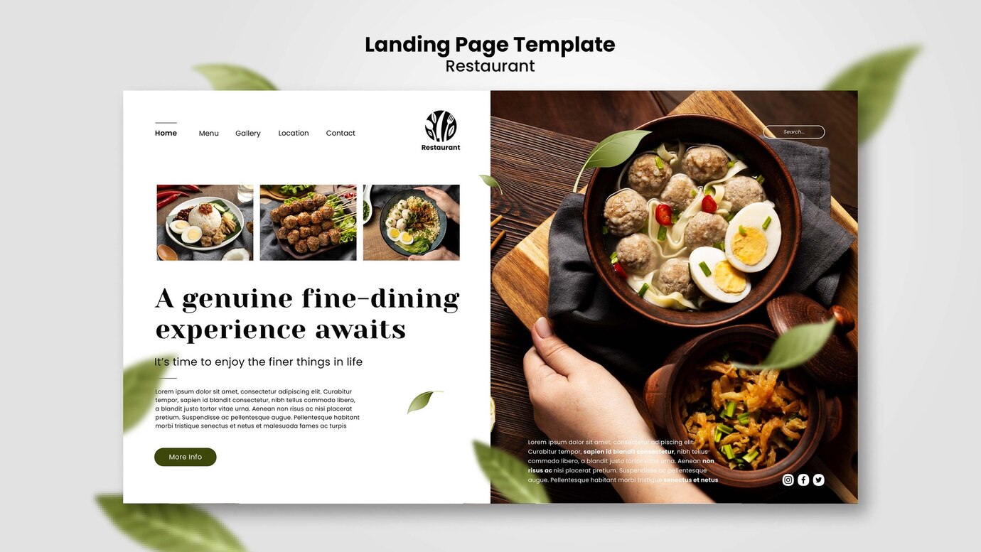 THIẾT KẾ WEBSITE NHÀ HÀNG – TỪ TRẢI NGHIỆM ẨM THỰC TRUYỀN THỐNG ĐẾN CHUYỂN ĐỔI SỐ HIỆU QUẢ