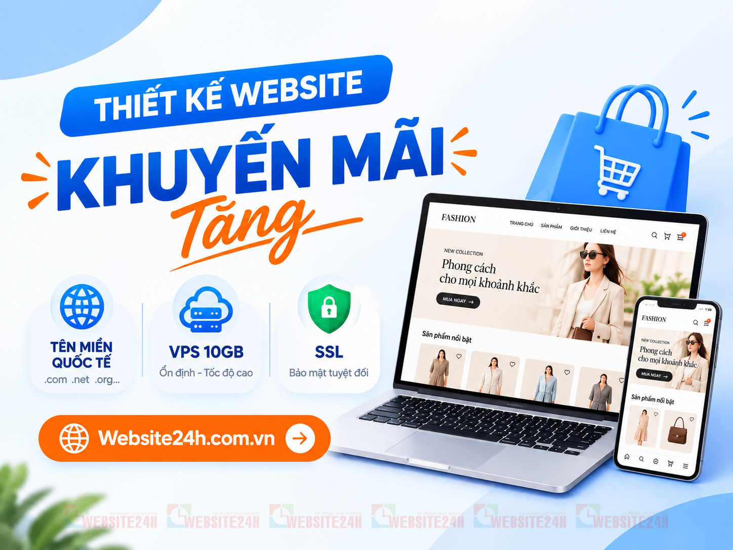 Chương trình khuyến mãi thiết kế web bán hàng tháng 10/2026, Tạo thương hiệu uy tín.