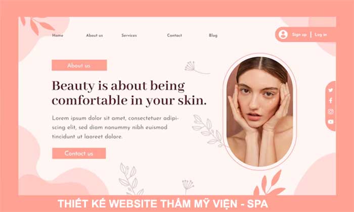 Thiết Kế Web Spa - Làm Đẹp Chuyên Nghiệp Giúp Thu Hút Khách Hàng Hiệu Quả